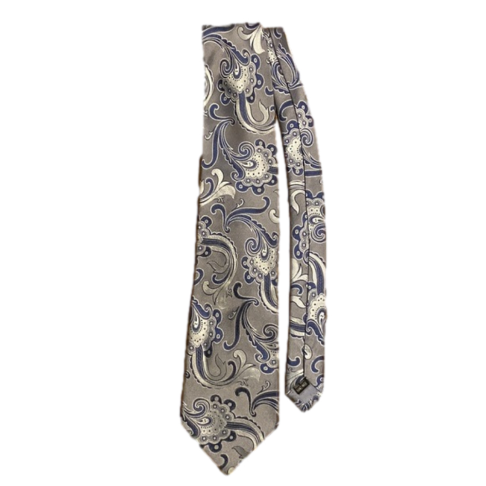 Massimo Ferre paisley silk tie 63” -bm